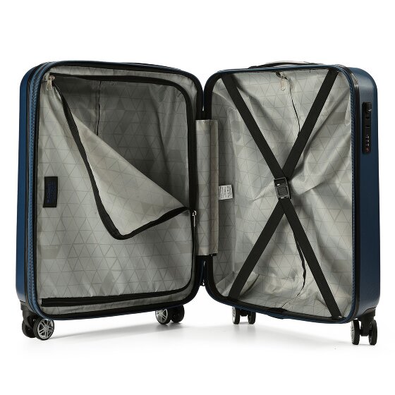 Gabol Future Plus 4 ruote Carrello della cabina 55 cm con piega di espansione