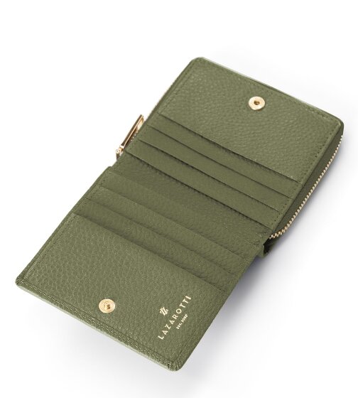 Lazarotti Bologna Portafoglio medio con zip in pelle 10 cm