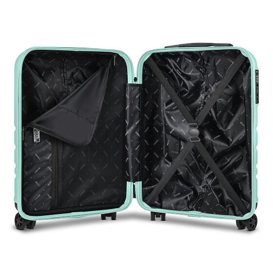 Redolz Pro ABS 4 ruote Trolley cabina 53 cm