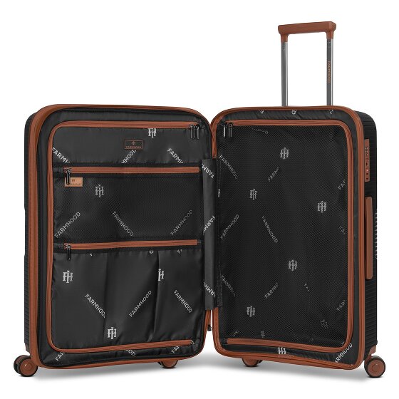 Farmhood Eco Edition 02 4 ruote Set di valigie 3 pezzi con piega di espansione