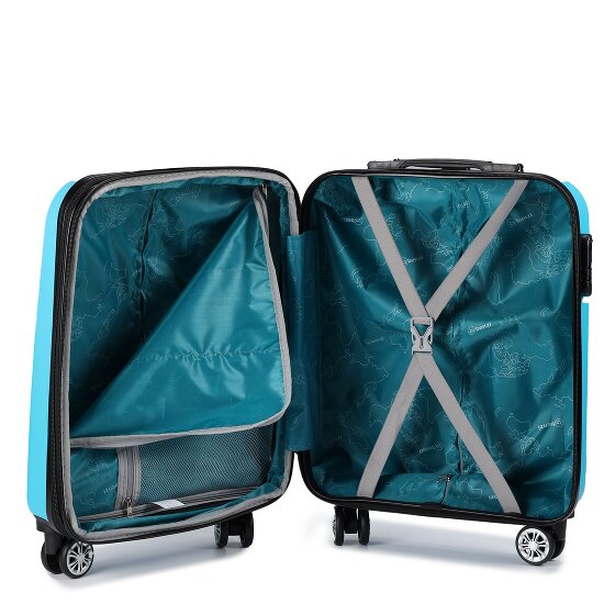 Benzi 5493 4 ruote Carrello della cabina S 53 cm con piega di espansione