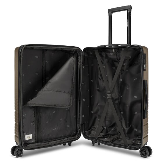 camel active Hanoi 4 ruote Set di valigie 3 pezzi con piega di espansione camel active Hanoi 4 ruote Set di valigie 3 pezzi con piega di espansione
