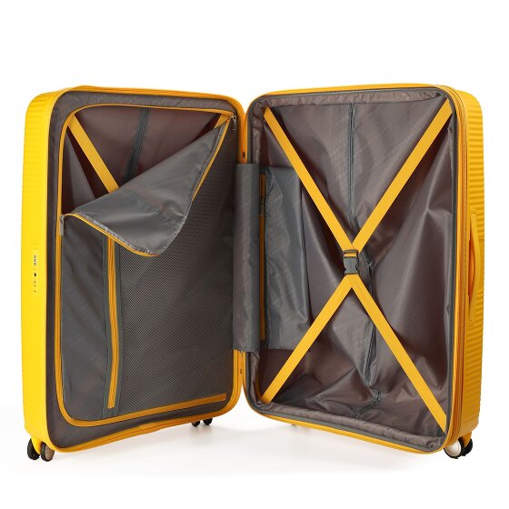 American Tourister Soundbox 4 ruote Carrello 80 cm con piega di espansione