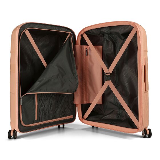 American Tourister Starvibe 4 ruote Carrello 67 cm con piega di espansione