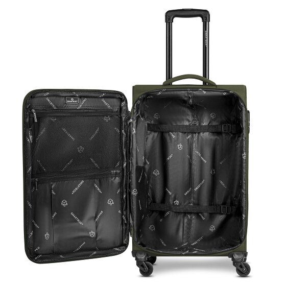 Smartbox Edition 04 4 ruote Set di valigie 3 pezzi con piega di espansione