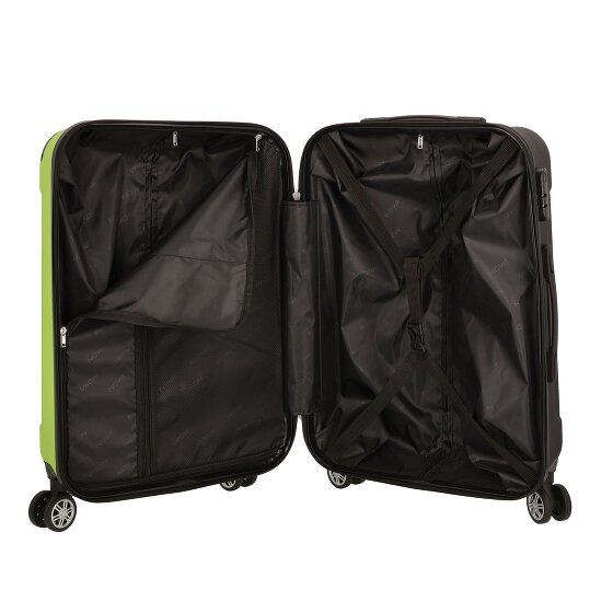 Nowi Lugano 4 ruote Set di valigie 2 pezzi