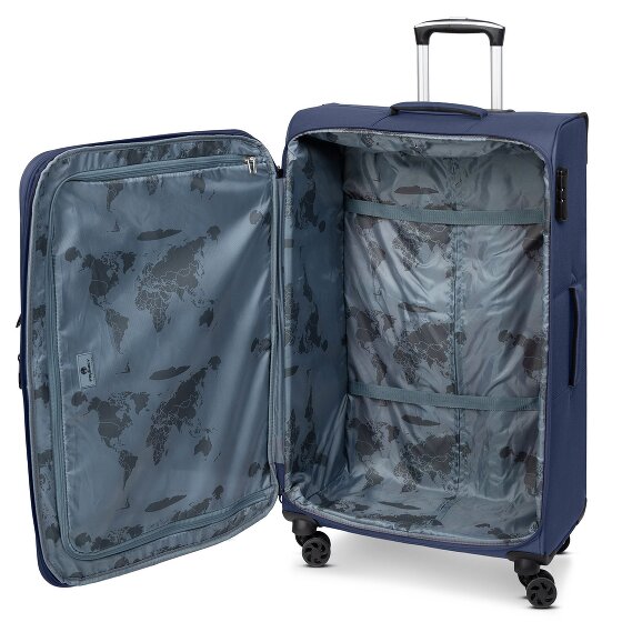 Franky Melbourne 3.0 Carrello a 4 ruote da 79 cm con piega ad espansione