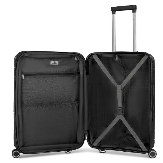 Franky London 4 ruote Set di valigie 3 pezzi espandibile