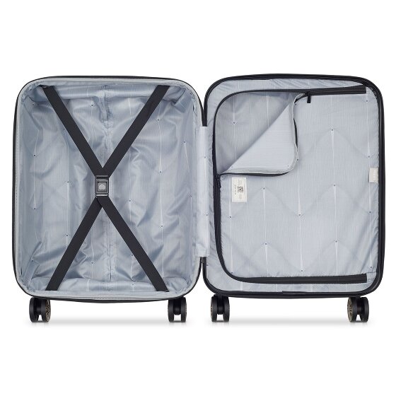 Delsey Paris Meteor 4 ruote Carrello della cabina 55 cm con piega di espansione