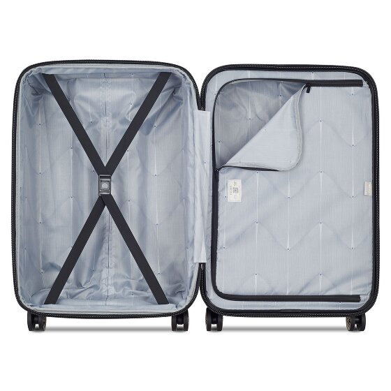Delsey Paris Meteor 4 ruote Set di valigie 3 pezzi con piega di espansione