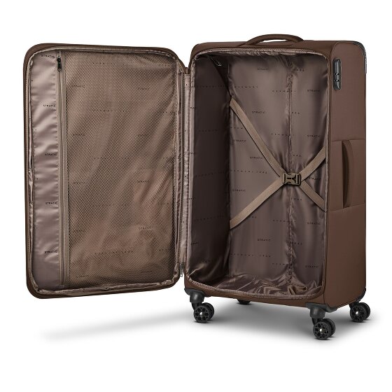 Stratic taska 4 ruote Carrello L 76 cm espandibile