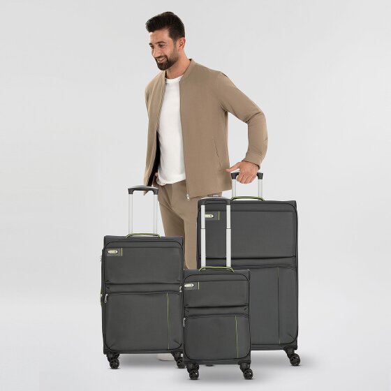 d&n Travel Line 6704 4 ruote Set di valigie 3 pezzi