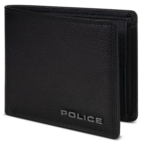 Police Portafoglio Protezione RFID Vera Pelle 11.5 cm
