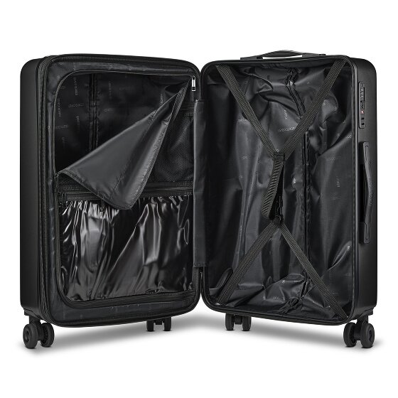 Roberto Cavalli Florence 4 ruote Set di valigie 3 pezzi espandibile
