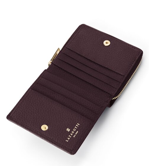 Lazarotti Bologna Portafoglio medio con zip in pelle 10 cm