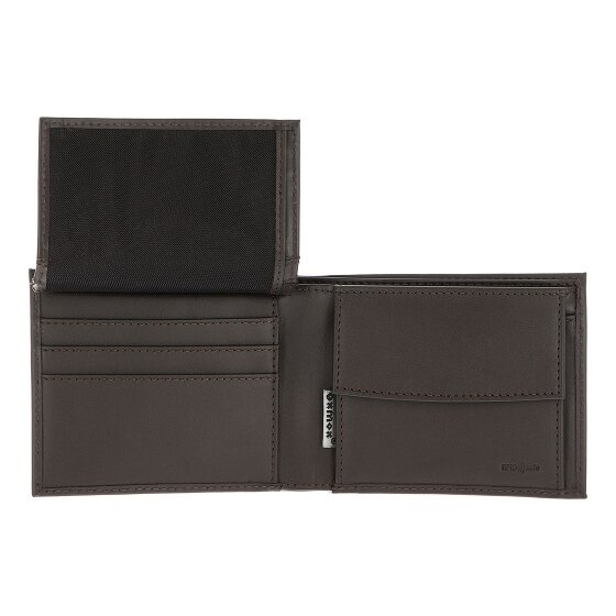 oxmox Leather Portafoglio Protezione RFID Vera Pelle 10 cm