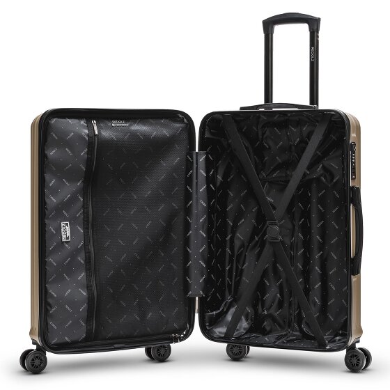 Redolz Essentials 07 3-SET 4 ruote Set di valigie 3 pezzi