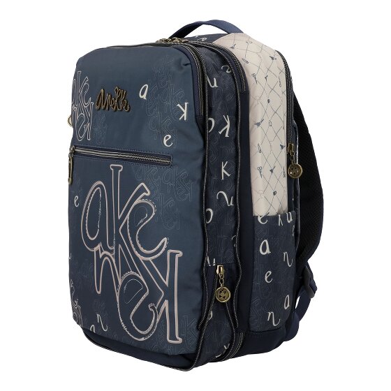 Anekke Zaino da viaggio Viaje da 41,5 cm con scomparto per laptop con chiusura elastica