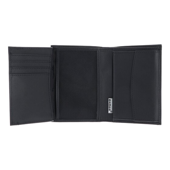 oxmox Leather Portafoglio Protezione RFID Vera Pelle 13 cm