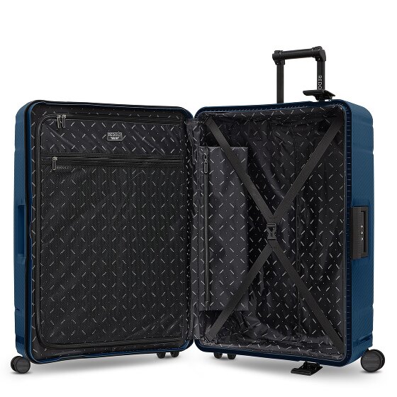 Redolz Essentials 15 Set di valigie da 4 ruote con 4 ruote S+L con chiusura a tre punti