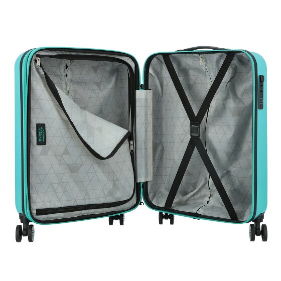 Gabol Future Plus 4 ruote Carrello della cabina 55 cm con piega di espansione
