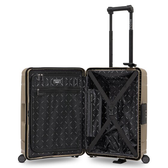 Redolz Essentials 15 Trolley cabina a 4 ruote da 55 cm con chiusura a tre punti