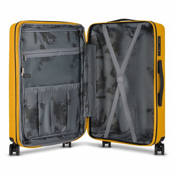 Franky Dallas 3.0 Carrello a 4 ruote M 65 cm con piega elastica
