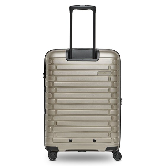 Pactastic Collection 04 THE MEDIUM + 4 ruote Carrello M 66 cm con piega di espansione