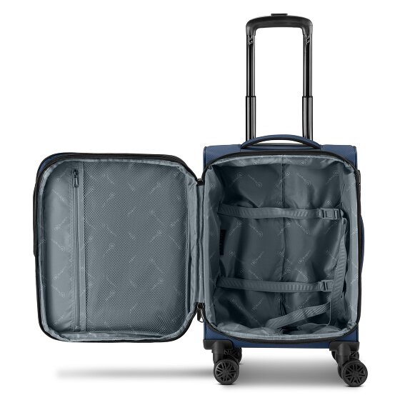 bugatti Valencia Soft 4 ruote Carrello della cabina S 55 cm con piega di espansione bugatti Valencia Soft 4 ruote Carrello della cabina S 55 cm con piega di espansione