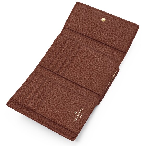 Lazarotti Bologna Portafoglio XL in pelle con scomparto con zip 14 cm