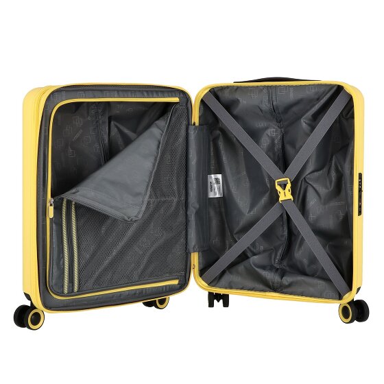 American Tourister Dynabelt 4 ruote Carrello della cabina 55 cm con piega di espansione