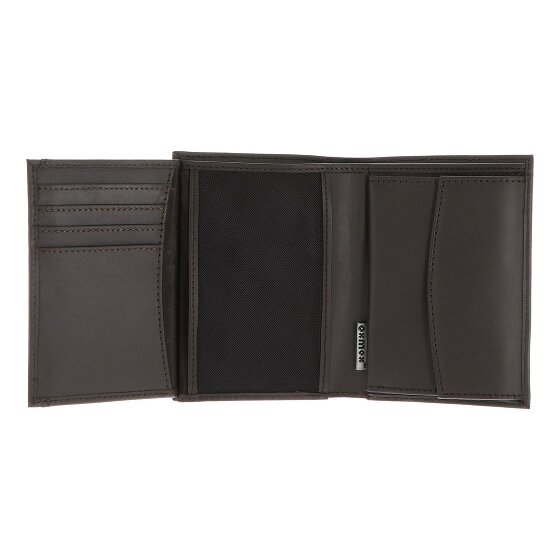 oxmox Leather Portafoglio Protezione RFID Vera Pelle 10 cm
