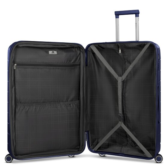 Franky London 4 ruote Carrello L 74 cm espandibile