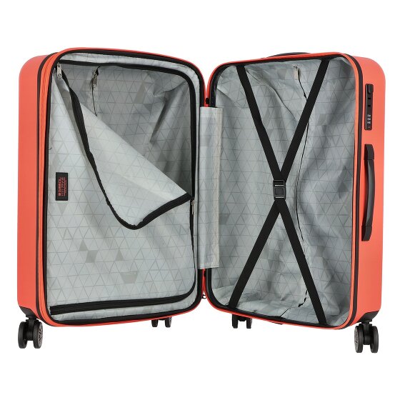 Gabol Future Plus 4 ruote Carrello 66 cm con piega di espansione