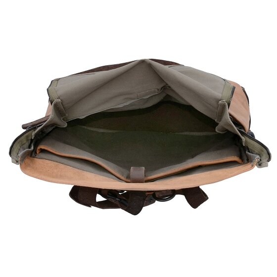 Harold's Twister Cartella con funzione di zaino in pelle 34 cm Scomparto per laptop