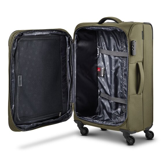 Wenger Beaumont 4 ruote Carrello M 67 cm con piega di espansione