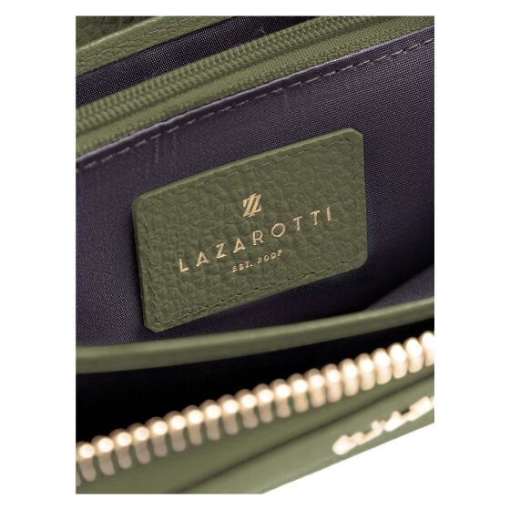 Lazarotti Portafoglio Bologna XL con zip in pelle 19 cm