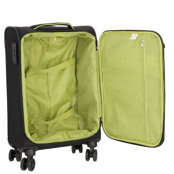 d&n Travel Line 6754 Carrello cabina a 4 ruote 55 cm