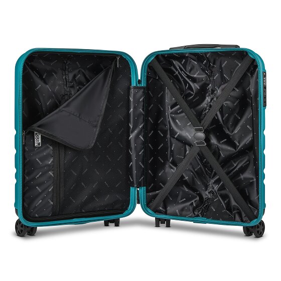 Redolz Pro ABS 4 ruote Trolley cabina 53 cm