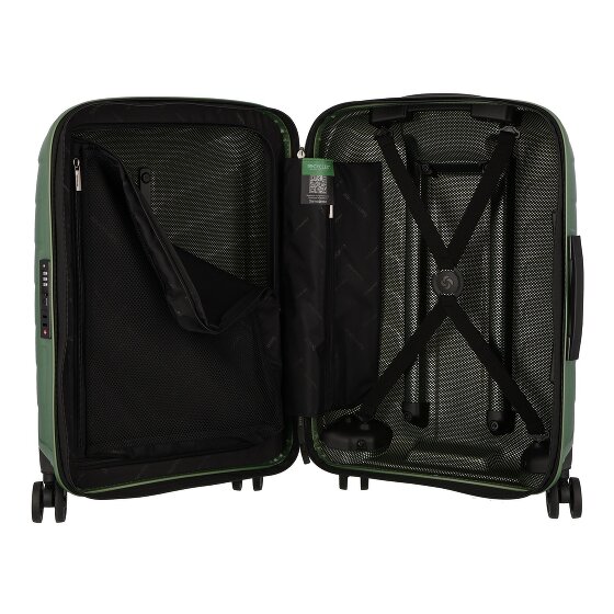 Samsonite Attrix 4 ruote Carrello della cabina 55 cm con piega di espansione