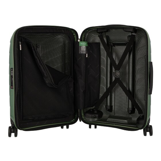 Samsonite Attrix 4 ruote Carrello della cabina 55 cm con piega di espansione