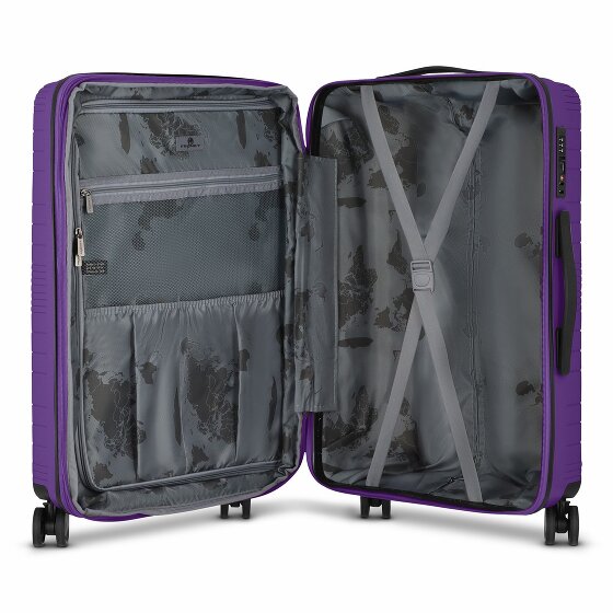 Franky Dallas 3.0 Carrello a 4 ruote M 65 cm con piega elastica