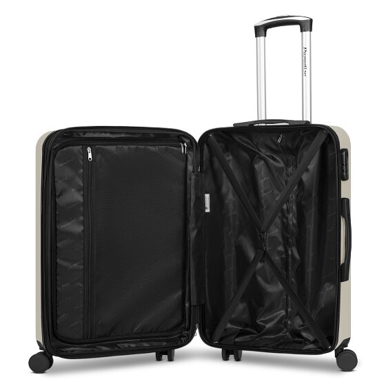 Check.In Paradise 2.0 4 ruote Set di valigie 3 pezzi con piega di espansione