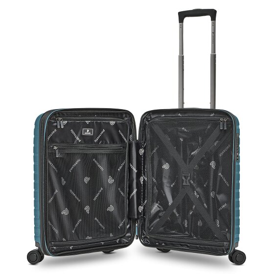 Pactastic Collection 04 THE CABIN + 4 ruote Carrello della cabina S 55 cm con piega di espansione