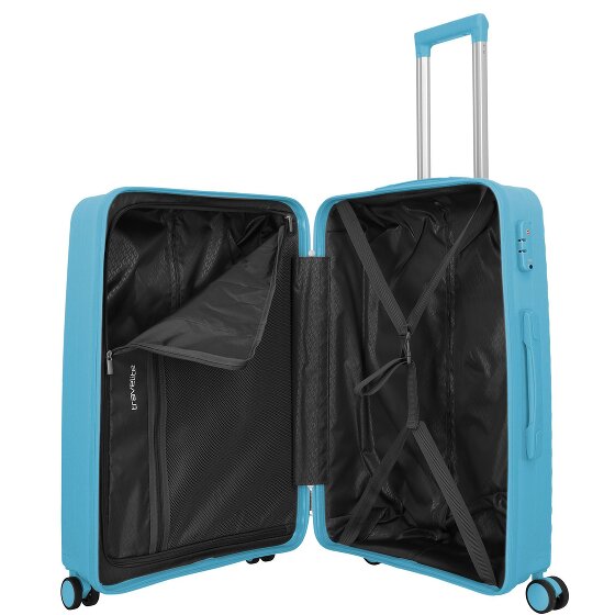 Travelite Pacific 4 ruote Set di valigie 3 pezzi