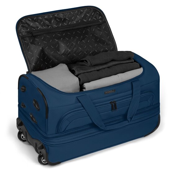 Redolz Duffle Essentials Borsa da viaggio a 2 ruote 55 cm M con patta di espansione