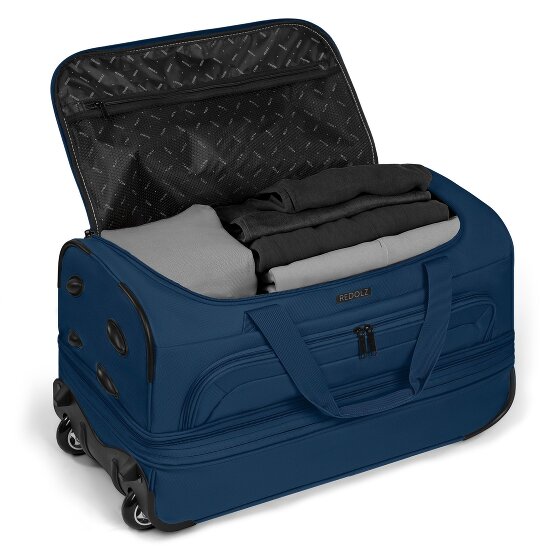 Redolz Duffle Essentials Borsa da viaggio a 2 ruote 55 cm M con patta di espansione