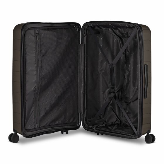 d&n Toronto 4 ruote Set di valigie 3 pezzi espandibile