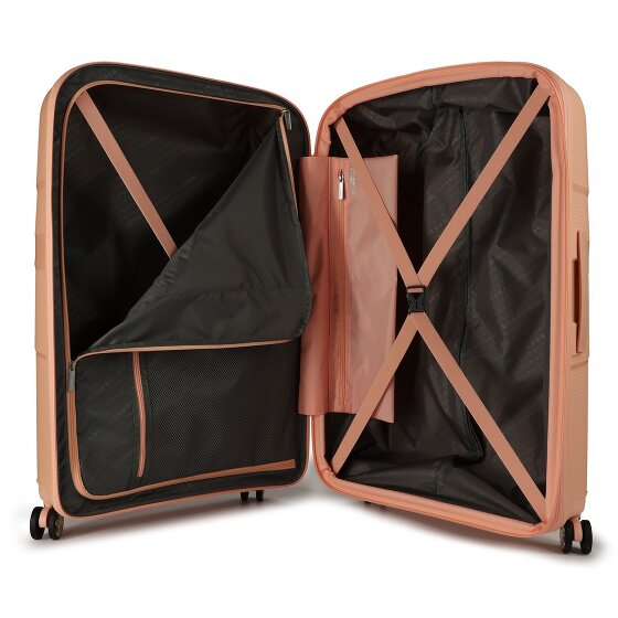 American Tourister Starvibe 4 ruote Carrello 77 cm con piega di espansione