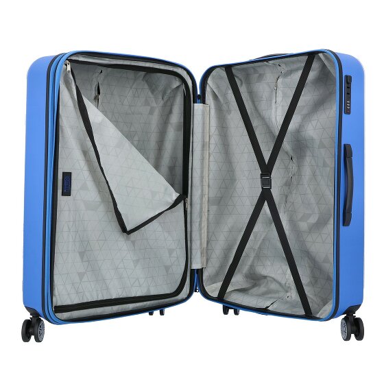 Gabol Future Plus 4 ruote Carrello 74 cm con piega di espansione